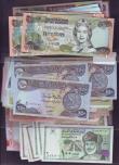 London Coins : A144 : Lot 321 : World banknotes (120) includes Oman, Malawi, Bahamas 50 cents, Zambia, Iraq and Iran, duplication an...