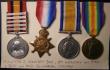 London Coins : A145 : Lot 1136 : World War I a group of 3 awarded to Tpr.J.Ramsay, with 8th Infantry on the WWI Star, SASC on the pai...