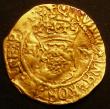 London Coins : A145 : Lot 1249 : Halfcrown in Gold Henry VIII S.2311, Schneider 639 double slipped trefoil stops, mintmark Pellet in ...