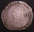 London Coins : A145 : Lot 1291 : Shilling Charles II Third Issue with inner circles and mark of value S.3322 Fine/Good Fine 