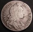 London Coins : A145 : Lot 1341 : Crown 1696 First Bust ESC 89 VG