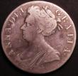 London Coins : A145 : Lot 1350 : Crown 1707E SEXTO ESC 103 VG