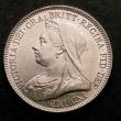 London Coins : A145 : Lot 2164 : Sixpence 1893 Veiled Head ESC 1762 Lustrous UNC and choice, slabbed and graded CGS 82