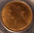 London Coins : A145 : Lot 2465 : Penny 1881H Freeman 108 dies 11+M Lustrous UNC, slabbed and graded CGS 82, the joint finest known of...