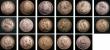 London Coins : A145 : Lot 2528 : Crowns a collection in an album (15) 1677, 1695 (2, one damaged), 1696, 1804 Bank of England Dollar,...