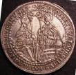 London Coins : A146 : Lot 1072 : Austrian States - Salzburg Half Thaler 1695 Reverse Rupert and Virgil KM#253 EF, Ex-J.Elsen & So...