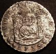 London Coins : A146 : Lot 1297 : Mexico 8 Reales 1734 MF KM#103 Good Fine a shipwreck piece