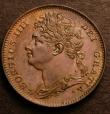 London Coins : A146 : Lot 2197 : Farthing 1822 Peck 1411 Obverse 2 nicely toned UNC 
