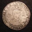 London Coins : A147 : Lot 1922 : Sixpence Edward VI Fine Silver Issue S.2483 mintmark Tun Fine