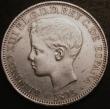 London Coins : A147 : Lot 890 : Puerto Rico Peso 1895 PGV bright EF with a small area of heavy scratches obverse field left of the p...