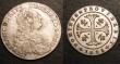 London Coins : A147 : Lot 939 : Swiss Cantons - Bern Half Batzen 1818 KM#176 A/UNC, Bohemia 17 Kreuzer 1762 KM#762 VF/GVF