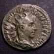 London Coins : A148 : Lot 1457 : Ar Antoninianus Aemilian, Rome 253, rev. Roma stg.l. holding phoenix on globe (RCV 9842) NVF, scarce