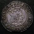 London Coins : A148 : Lot 1502 : Groat Henry VII Profile issue, Regular issue with triple band to crown S.2258 mintmark Cross Crossle...