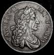London Coins : A148 : Lot 1641 : Crown 1682 QVRRTO edge error, unaltered date as ESC 65B VF and pleasing slabbed and graded CGS 55, c...