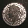 London Coins : A148 : Lot 1782 : Crown George IV undated Pattern (c.1829) ESC 265A struck in White Metal. Obverse similar in style to...