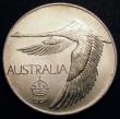 London Coins : A148 : Lot 619 : Australia Pattern Dollar 1967 Andor Meszaros series X#M2 Lustrous UNC