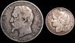 London Coins : A148 : Lot 692 : France (2) 2 Francs 1856A KM#780.1 Near Fine, 50 Centimes 1871A KM#834.1 Good Fine, both scarce