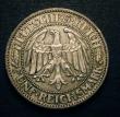 London Coins : A148 : Lot 743 : Germany Weimar Republic 5 Reichmark 1929A. VF