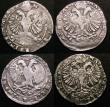 London Coins : A148 : Lot 815 : Netherlands - Overijssel - Kampen 6 Stuivers (Schelling) 17th Century undated issues (4) VG to Near ...