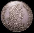 London Coins : A149 : Lot 1841 : Crown 1662 Rose Below bust, no date on edge  ESC 15 EF and rare thus, but with some edge knocks