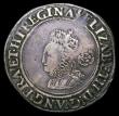 London Coins : A150 : Lot 1840 : Sixpence Elizabeth I Third Issue, Small bust 1561 S.2560 mintmark Pheon GF/NVF