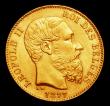 London Coins : A150 : Lot 895 : Belgium 20 Francs 1877 KM#37 A/UNC