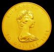 London Coins : A150 : Lot 924 : Canada Fifty Dollars 1981 1 ounce gold Maple Unc