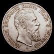 London Coins : A150 : Lot 992 : German States - Prussia 5 Marks 1888A Friedrich III KM#512 Lustrous UNC, formerly in an NGC holder g...