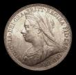 London Coins : A151 : Lot 1541 : Florin 1896 Davies 843 dies 2B. Obverse First I of VICTORIA points to a tooth. Reverse Left leg of H...