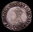 London Coins : A151 : Lot 2119 : Shilling Elizabeth I Second Issue S.2555 Mintmark Cross Crosslet VF full and round with a couple of ...