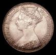 London Coins : A151 : Lot 2428 : Florin 1885 Longer arcs, New ESC 2909, Old ESC 861 GEF with some small rim nicks