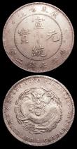 London Coins : A151 : Lot 935 : China - Kwangtung Province Dollars (2) undated (1909-1911) Y#206 Good Fine/VF with S countermark on ...