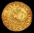 London Coins : A152 : Lot 1376 : Vatican Fiorino di Camera Leone X , in gold, undated (1513-1521), Friedberg 46, Reverse St. Peter in...