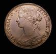 London Coins : A152 : Lot 2369 : Penny 1860 Toothed Border Proof Freeman 11 dies 2+D, struck on a heavier flan of 11.12 grammes, rate...