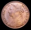 London Coins : A152 : Lot 2418 : Penny 1874 Freeman 78 dies 8+H AU/GEF with traces of lustre, Rare, Ex-KB Coins 9/9/2000 £375