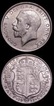 London Coins : A152 : Lot 2984 : Halfcrowns (2) 1912 ESC 759 NEF, 1913 ESC 760 GVF/NEF the obverse with some contact marks and some t...