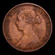 London Coins : A152 : Lot 3032 : Halfpenny 1862 Die Letter C Freeman 288A dies 7+F Extremely rare, one of the key rarities in the Vic...