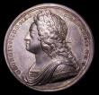 London Coins : A153 : Lot 2050 : Coronation of George II 1727 34mm diameter in silver by J.Croker Eimer 510 the official coronation i...