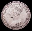 London Coins : A153 : Lot 2791 : Florin 1879 No WW, 38 Arcs ESC 852 VF with a few small rim nicks