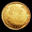 London Coins : A153 : Lot 929 : Colombia 2 Escudos 1788 P SF KM#49.2a Fine/Good Fine