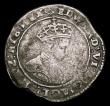 London Coins : A154 : Lot 1680 : Shilling Edward VI Base silver issue, second period, Tower Mint, MDL S.2466 mintmark Swan, Fine, a l...