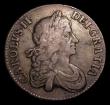 London Coins : A154 : Lot 1729 : Crown 1671 Second Bust ESC 42 approaching Fine with an old tone