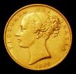 London Coins : A155 : Lot 1470 : Sovereign 1863 Marsh 46 VF