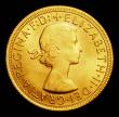London Coins : A155 : Lot 1611 : Sovereign 1967 Marsh 305 UNC