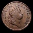 London Coins : A155 : Lot 2250 : Ireland Halfpenny 1723 Woods, No stop before H, Small 3, S.6601, Breen 157 Near VF the obverse attra...