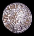 London Coins : A155 : Lot 521 : Penny Edward the Confessor Small flan type S.1175 London Mint moneyer Aldgar, Fine with some residue...