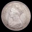 London Coins : A155 : Lot 579 : Florin 1879 38 Arcs, No WW ESC 852 NEF with some light contact marks and hairlines, Rare