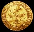 London Coins : A156 : Lot 1194 : France Ecu d'Or au soleil Francis I (1515-1547 Friedberg 343, 3.38 grammes Fine with  depressio...