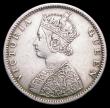 London Coins : A156 : Lot 1238 : India Half Rupee 1876 Bombay KM#472 Good Fine