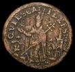 London Coins : A156 : Lot 1440 : USA/Ireland Farthing undated St. Patricks (1641-1642) Breen 208, S.6569, 4.98 grammes, About Fine an...